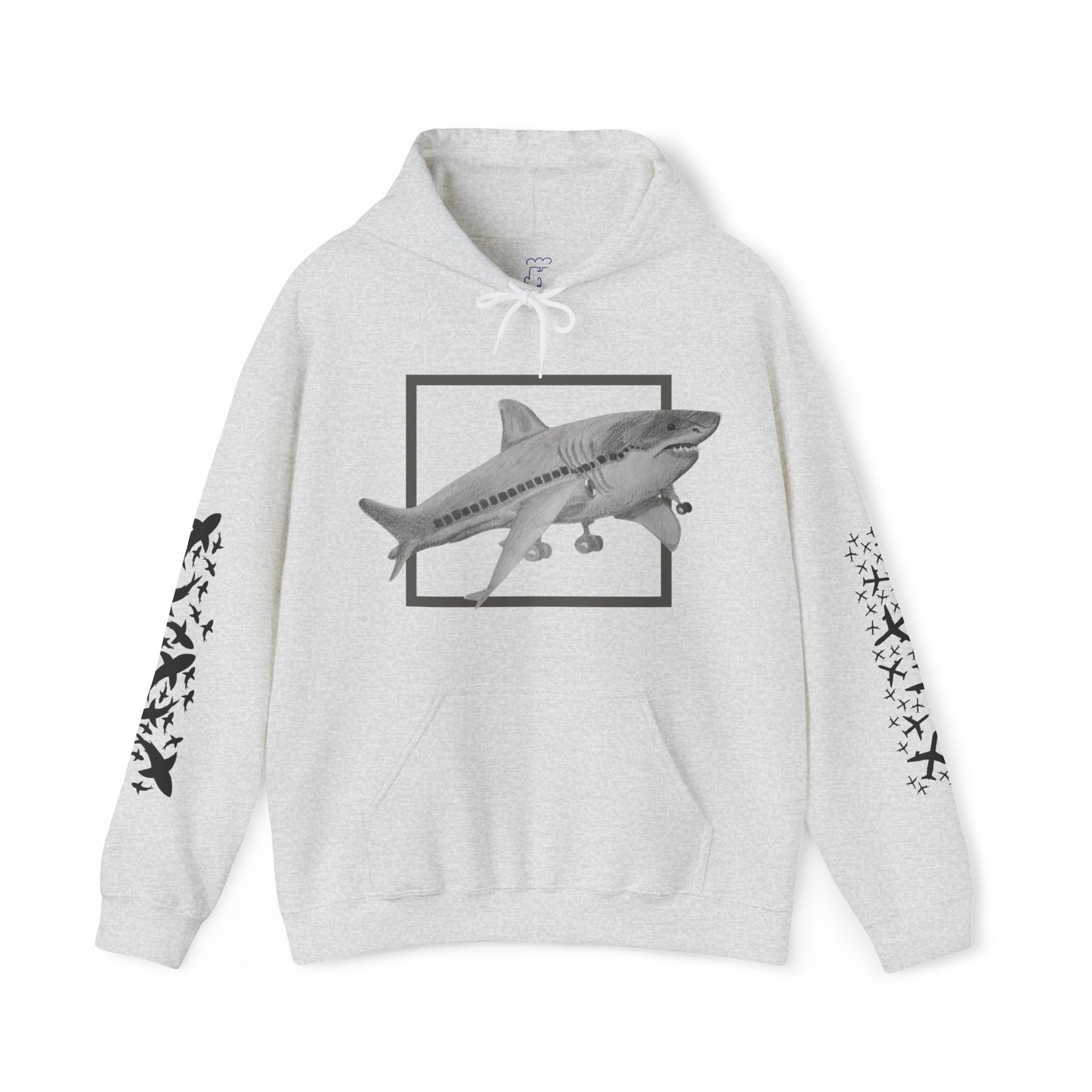 Flying Shark hoodie