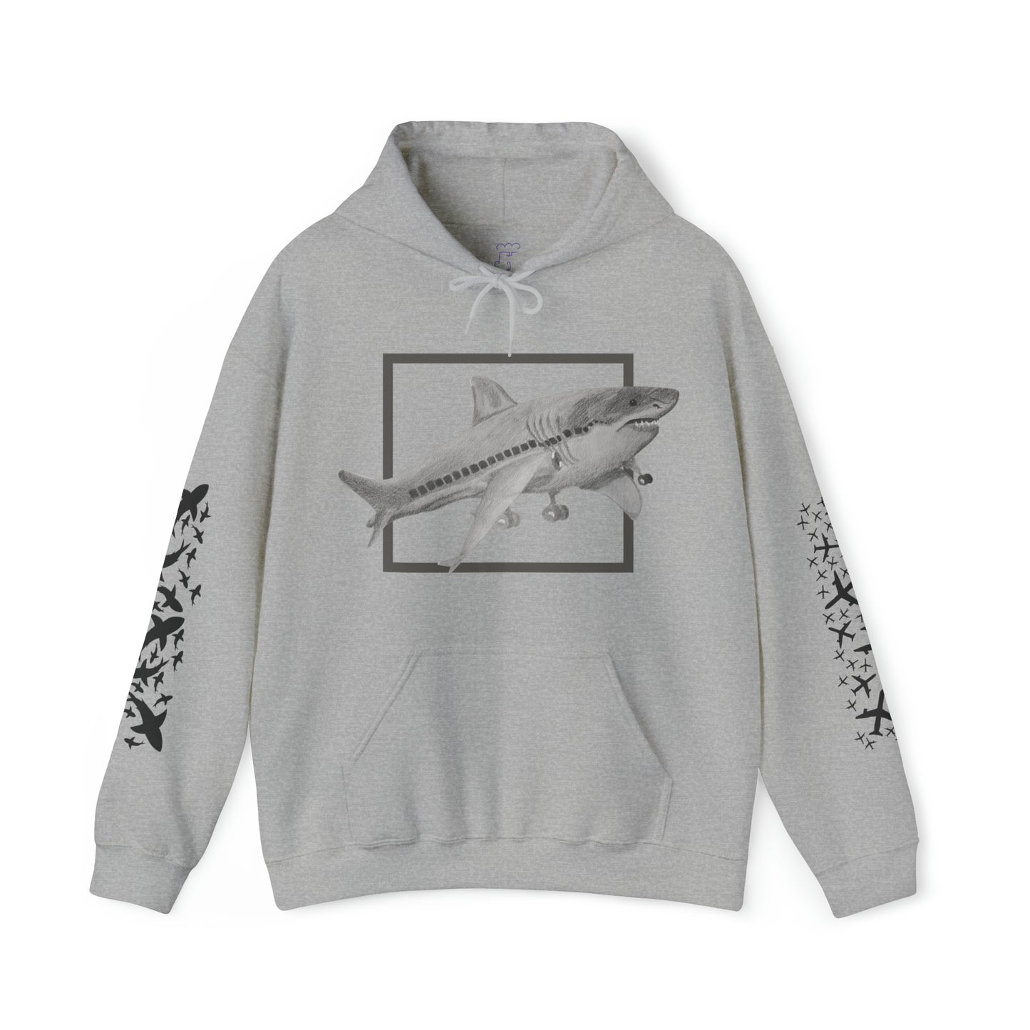 Flying Shark hoodie